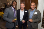 Nnamdi Nwasa, Arlen Appelbaum, and Victor Buzeta at the New York Networking Night Out, November 13, 2015 at the St. Regis in New York City.