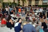 Members and guests of the Executive Peer Group enjoy the evening at the Executives Peer Group celebration August 25, 2015, at the Montage in Beverly Hills, California.