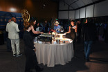 Nominees and guests enjoy refreshments at the Directors nominee reception September 16, 2015, at the Directors Guild of America in Los Angeles, California.