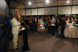 Paris Barclay addresses the audience at the Directors nominee reception September 16, 2015, at the Directors Guild of America in Los Angeles, California.
