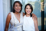 Governor&#039;s Award recipient Pat Harvey and Cher Calvin at the 67th Los Angeles Area Emmy Awards July 25, 2015, at the Skirball Cultural Center in Los Angeles, California.