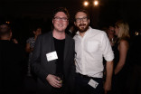 Patrick Claire and Dan Gregoras at the Motion and Title Design nominee reception September 11, 2015 in Los Angeles, California.