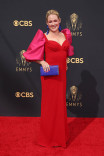 Ariel Dumas arrives at the 73rd Emmy Awards, September 19, 2021 in Los Angeles, California.