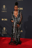 Taraji P. Henson arrives at the 73rd Emmy Awards, September 19, 2021 in Los Angeles, California.