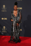 Taraji P. Henson arrives at the 73rd Emmy Awards, September 19, 2021 in Los Angeles, California.