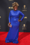 Akilah Green arrives at the 73rd Emmy Awards, September 19, 2021 in Los Angeles, California.