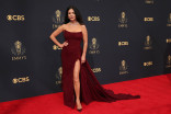 Catherine Zeta-Jones arrives at the 73rd Emmy Awards, September 19, 2021 in Los Angeles, California. 