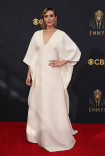 Elizabeth Olsen arrives at the 73rd Emmy Awards, September 19, 2021 in Los Angeles, California.