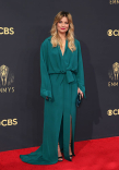 Annie Murphy arrives at the 73rd Emmy Awards, September 19, 2021 in Los Angeles, California.