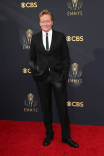 Conan O'Brien arrives at the 73rd Emmy Awards, September 19, 2021 in Los Angeles, California.