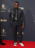 Okieriete Onaodowan arrives at the 73rd Emmy Awards, September 19, 2021 in Los Angeles, California.