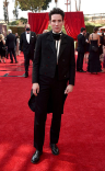 Josh O'Connor arrives at the 73rd Emmy Awards, September 19, 2021 in Los Angeles, California.