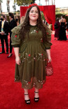 Aidy Bryant arrives at the 73rd Emmy Awards, September 19, 2021 in Los Angeles, California.