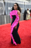 Angela Bassett arrives at the 73rd Emmy Awards, September 19, 2021 in Los Angeles, California.