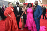 Sarah Paulson, Sterling K. Brown, Ryan Michelle Bathe, Uzo Aduba, and Robert Sweeting arrive at the 73rd Emmy Awards, September 19, 2021 in Los Angeles, California.