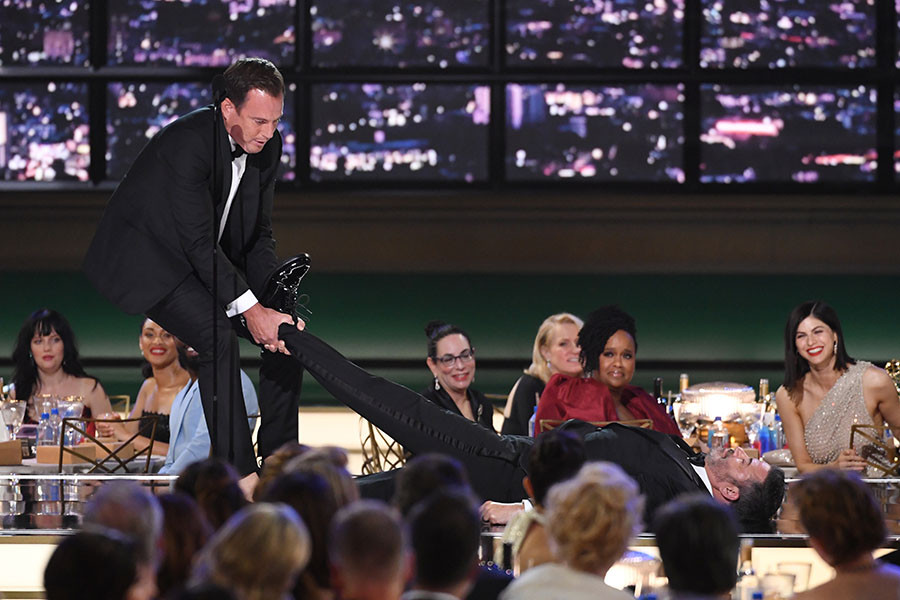 Will Arnett and Jimmy Kimmel