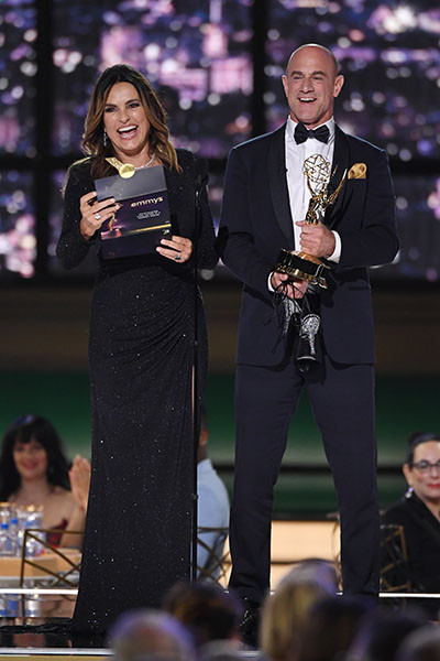 Mariska Hargitay, Christopher Meloni 