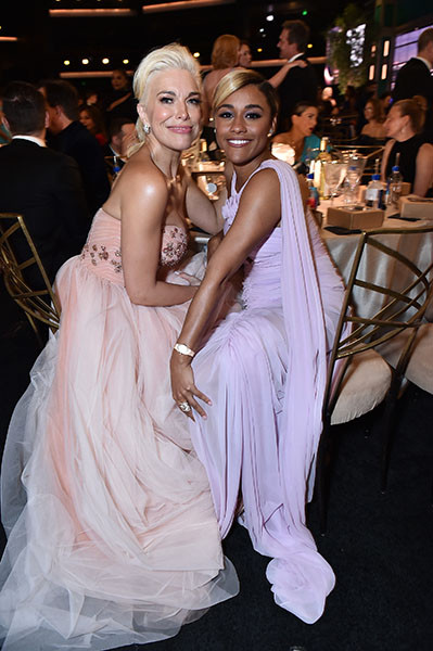 Hannah Waddingham and Ariana DeBose