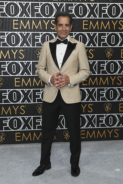 Tony Shalhoub from The Marvelous Mrs. Maisel on the red carpet at the 75th Emmy Awards 