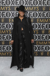 Tichina Arnold of The Neighborhood on the red carpet at the 75th Emmy Awards 