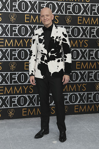 Anthony Carrigan for Barry on the red carpet at the 75th Emmy Awards