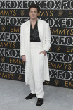 Charlie Puth on the red carpet at the 75th Emmy Awards 
