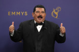 Guillermo Rodriguez on the red carpet at the 76th Emmy Awards