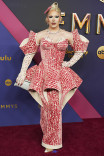 Morphine Love of RuPaul&#039;s Drag Race on the red carpet at the 76th Emmy Awards