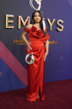 Isabella Star LaBlanc of True Detective: Night Country ﻿on the red carpet at the 76th Emmy Awards