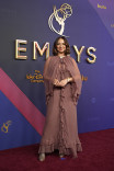 Maya Rudolph of Saturday Night Live on the red carpet at the 76th Primetime Emmy Awards