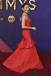 Anna Sawai of Shōgun on the red carpet at the 76th Emmy Awards