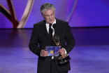 Steven Zaillian of Ripley accepts the award for Outstanding Directing for a Limited or Anthology Series or Movie at the 76th Emmy Awards