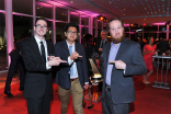 Ryan Stratton, Robert Mai, and Benjamin Hoff at the 38th College Television Awards presented by the Television Academy Foundation at the Saban Media Center on Wednesday, May 24, 2017, in the NoHo Arts District in Los Angeles. 