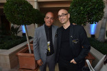 Music peer group governors Rickey Minor and Michael Levine at the Casting and Music Nominee Receptions, September 8, 2016 at the Montage in Beverly Hills, California. 