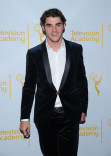 R.J. Mitte at the Writers Nominee Reception in North Hollywood, California.