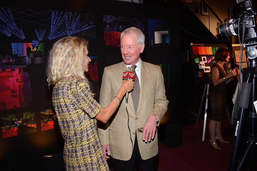 Russ Patrick, Governors Ball Committee Chair at the Television Academy&#039;s 66th Emmy® Awards Governors Ball Sneak Peek press preview.