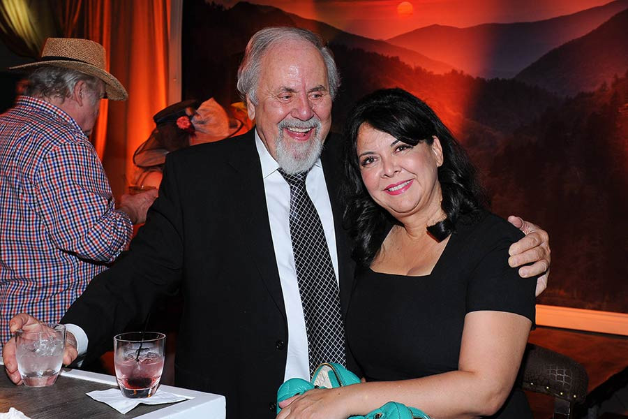 George Schlatter and Maria Schlatter at the Documentary Programming and Reality Programming nominee reception in North Hollywood, California.