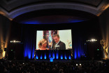 An overview of the stage at the 66th Los Angeles Area Emmy Awards.