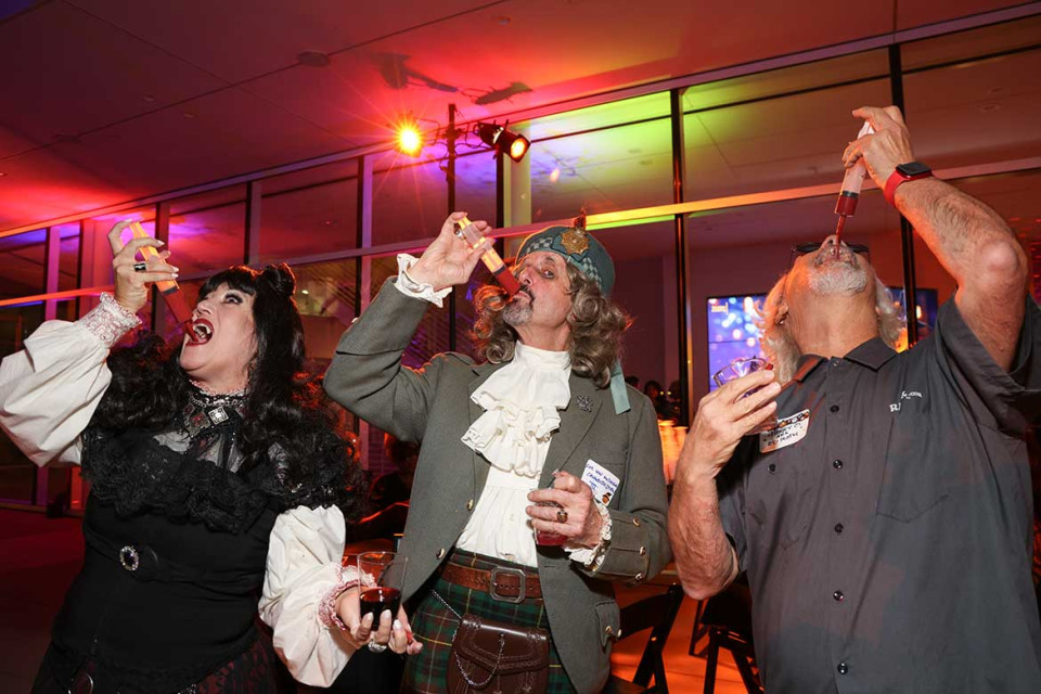 Molly Shock, Larry Grossman, and Harry Otto