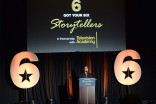 Tiffany Smith-Anoa&#039;i speaks at the Got Your 6 Storytellers event, November 10, 2015, in Los Angeles, California.