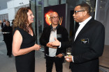 Starr Parodi with Television Academy governors Rickey Minor and Hayma Washington at the Television Academy&#039;s Dynamic and Diverse event, August 25, 2016, at the Saban Media Center, North Hollywood, California.