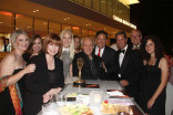Stephanie Edwards and her guests celebrate her Governor&#039;s Award at the 68th Los Angeles Area Emmys, July 23, 2016, at the Saban Media Center, North Hollywood, California. 