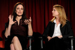 Madeleine Stowe and Emily Van Camp at An Evening with Revenge. 