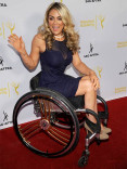 Actress Tiphany Adams arrives at Dynamic and Diverse: A 66th Emmy Awards Celebration of Diversity in the NoHo Arts District.