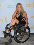 Tiphany Adams at the Writers Nominee Reception in North Hollywood, California.