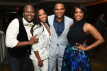 Tituss Burgess, Regina King, Anthony Anderson, and Niecy Nash at the Performers Nominee Reception September 19, 2015, at the Pacific Design Center in Los Angeles, California.