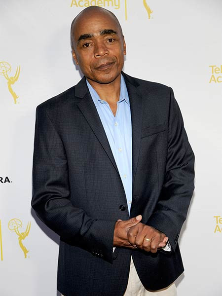 Actor Tom Wright arrives at Dynamic and Diverse: A 66th Emmy Awards Celebration of Diversity at the Television Academy in North Hollywood, California.