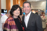 Tonian Hohberg, president and CEO, FIDM, left, and Bruce Rosenblum, chairman and CEO of the Television Academy at The 9th Annual Outstanding Art of Television Costume Design Exhibition at the FIDM Museum &amp; Galleries, Saturday, July 18, 2015, in Los Angele