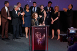 Val Zavala at the L.A. Area Emmy Awards presented at the Television Academy&#039;s Wolf Theatre at the Saban Media Center on Saturday, July 22, 2017, in North Hollywood, California.