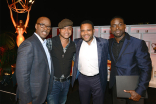 Courtney B. Vance, Cuba Gooding, Jr., Anthony Anderson, and Sterling K. Brown at the Performers Nominee Reception, September 16, 2016 at the Pacific Design Center, West Hollywood, California.